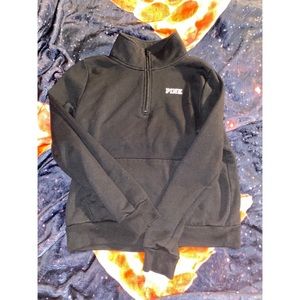 PINK Quarter Zip Jacket Large